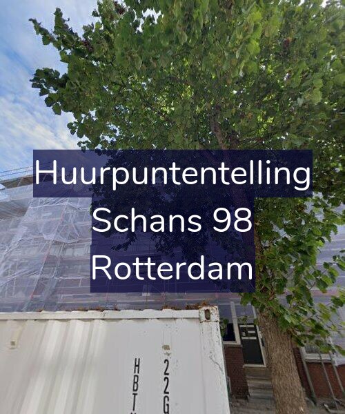 Foto gevel Huurpuntentelling voor Schans 98, Rotterdam