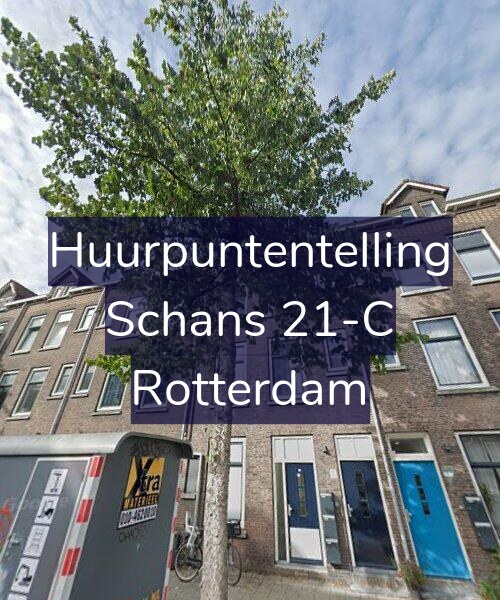 Foto gevel Huurpuntentelling voor Schans 21-C, Rotterdam