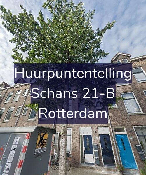 Foto gevel Huurpuntentelling voor Schans 21-B, Rotterdam