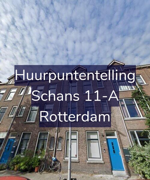 Foto gevel Huurpuntentelling voor Schans 11-A, Rotterdam