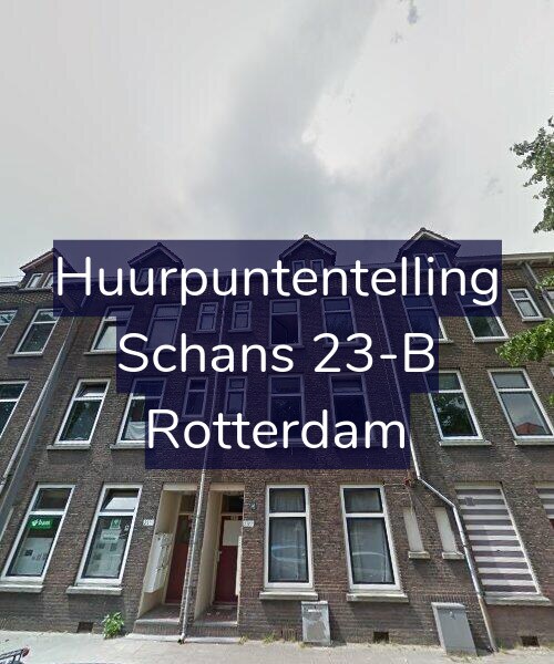 Foto gevel Huurpuntentelling voor Schans 23-B, Rotterdam