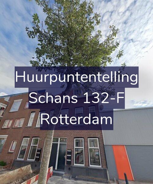 Foto gevel Huurpuntentelling voor Schans 132-F, Rotterdam