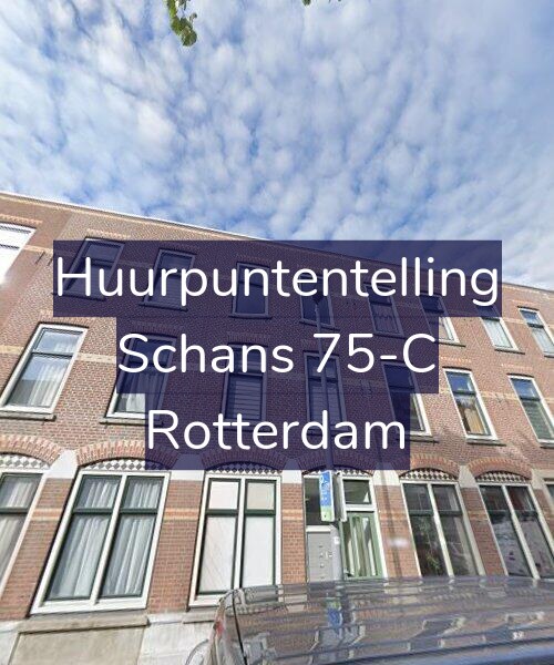 Foto gevel Huurpuntentelling voor Schans 75-C, Rotterdam