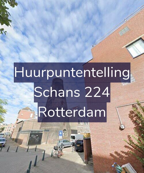 Foto gevel Huurpuntentelling voor Schans 224, Rotterdam