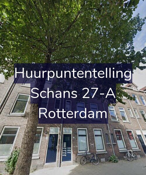 Foto gevel Huurpuntentelling voor Schans 27-A, Rotterdam