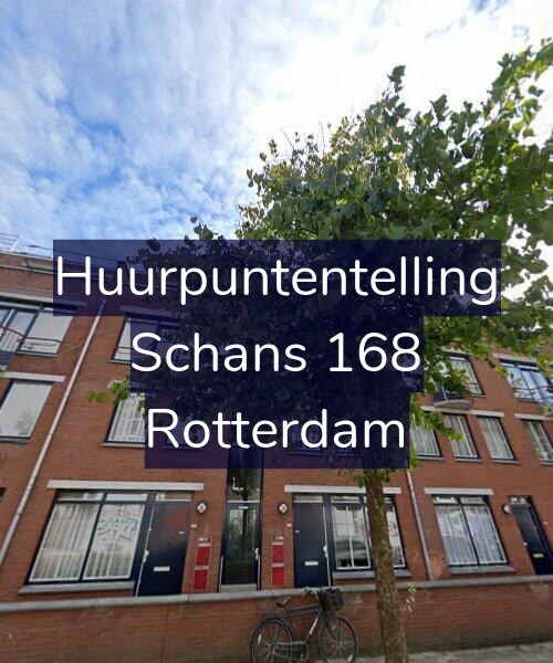 Foto gevel Huurpuntentelling voor Schans 168, Rotterdam
