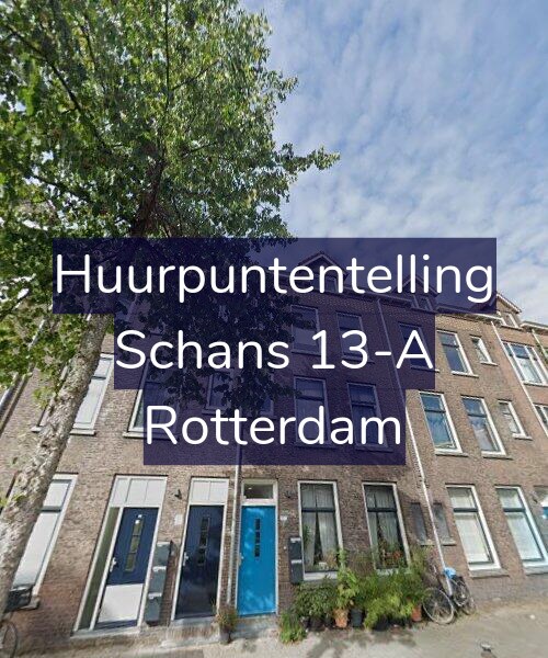 Foto gevel Huurpuntentelling voor Schans 13-A, Rotterdam