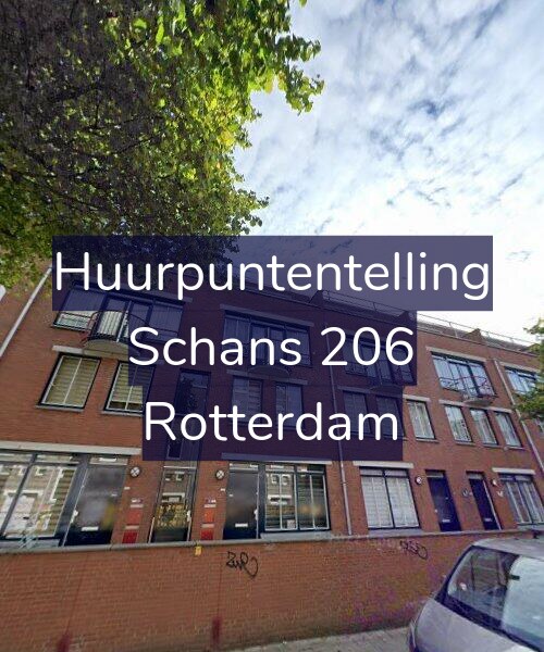 Foto gevel Huurpuntentelling voor Schans 206, Rotterdam