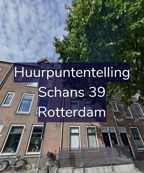 Foto gevel Huurpuntentelling voor Schans 39, Rotterdam
