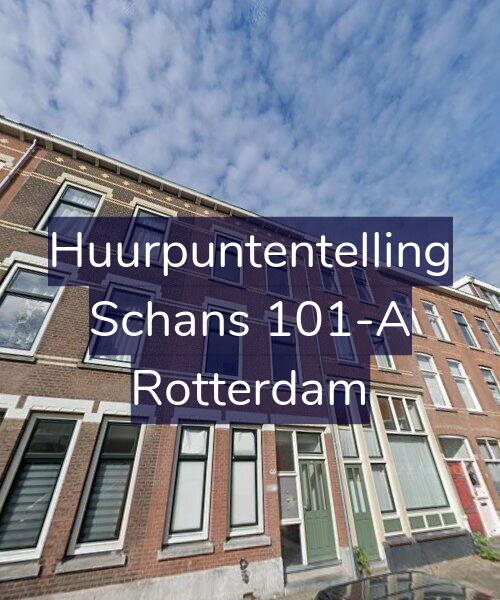 Foto gevel Huurpuntentelling voor Schans 101-A, Rotterdam