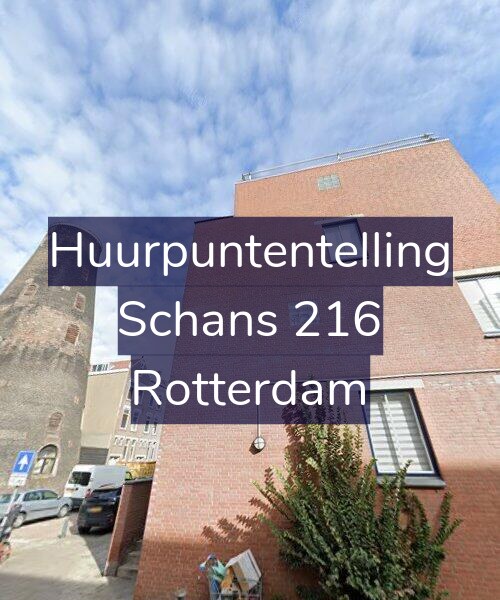 Foto gevel Huurpuntentelling voor Schans 216, Rotterdam