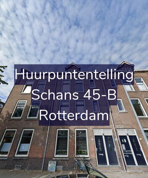 Foto gevel Huurpuntentelling voor Schans 45-B, Rotterdam