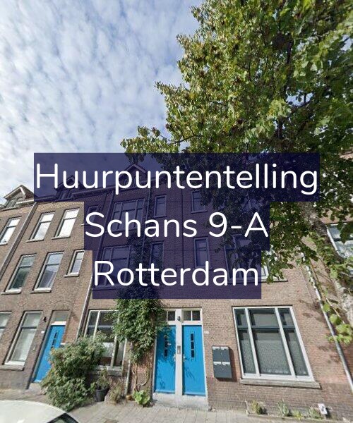 Foto gevel Huurpuntentelling voor Schans 9-A, Rotterdam