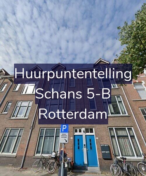 Foto gevel Huurpuntentelling voor Schans 5-B, Rotterdam