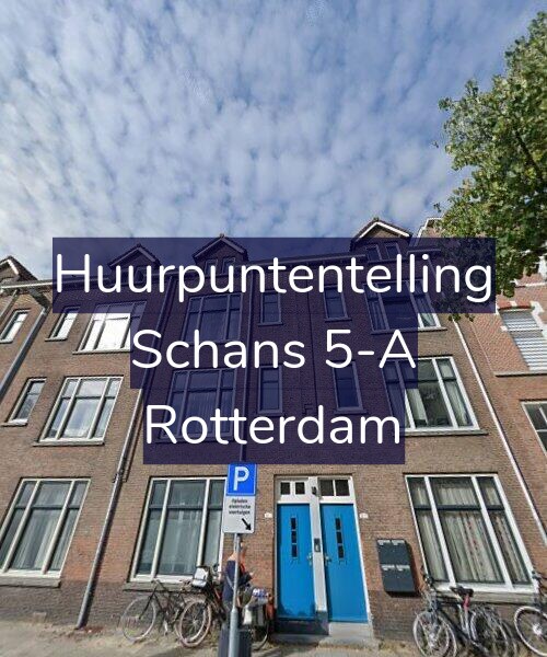 Foto gevel Huurpuntentelling voor Schans 5-A, Rotterdam
