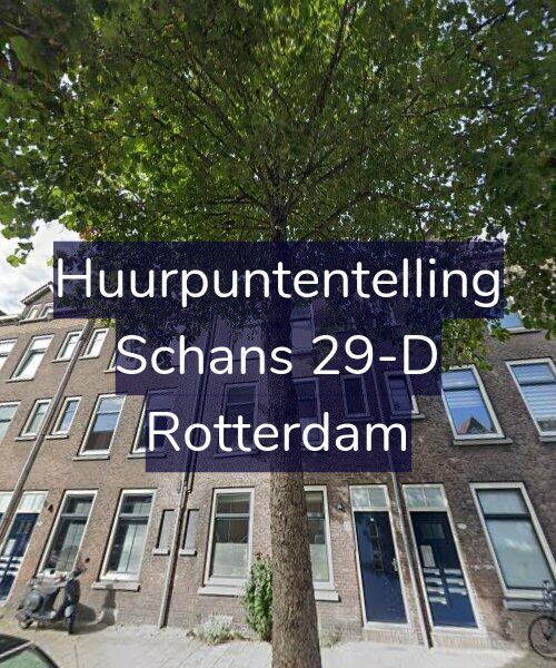 Foto gevel Huurpuntentelling voor Schans 29-D, Rotterdam
