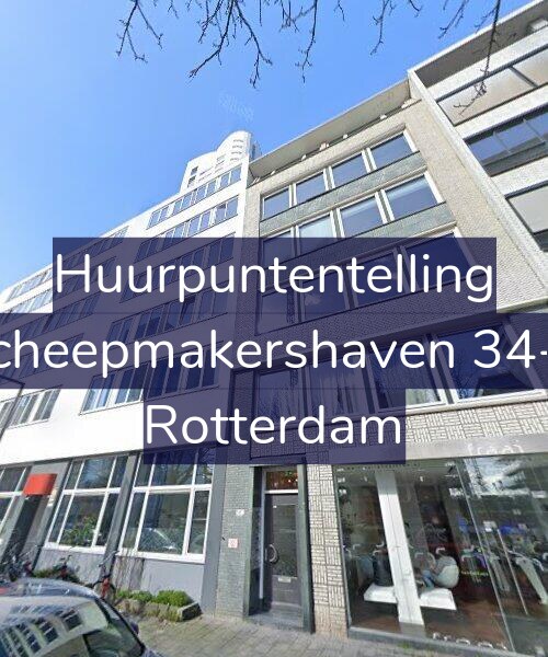 Foto gevel Huurpuntentelling voor Scheepmakershaven 34-B, Rotterdam
