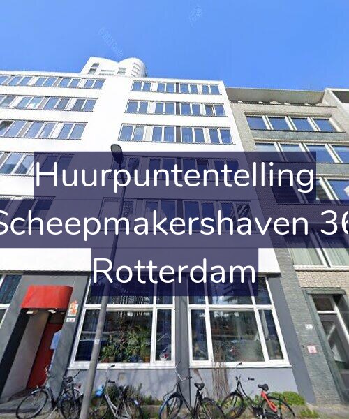 Foto gevel Huurpuntentelling voor Scheepmakershaven 36, Rotterdam