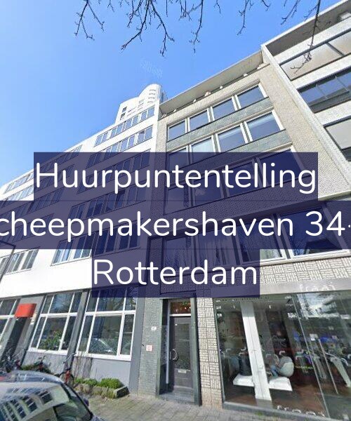 Foto gevel Huurpuntentelling voor Scheepmakershaven 34-F, Rotterdam
