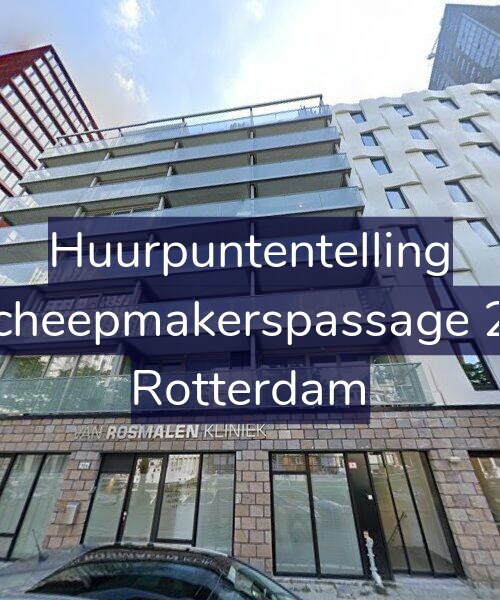 Foto gevel Huurpuntentelling voor Scheepmakerspassage 20, Rotterdam