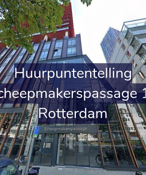 Foto gevel Huurpuntentelling voor Scheepmakerspassage 11, Rotterdam