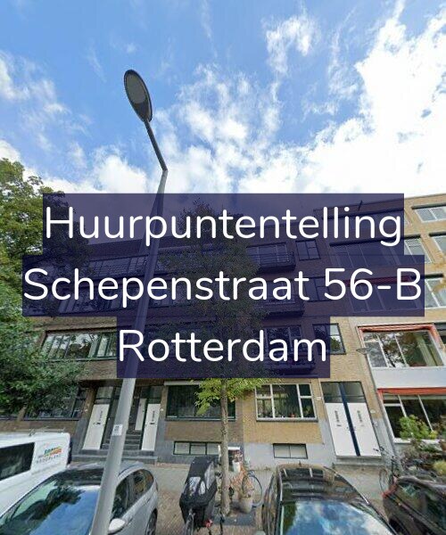 Foto gevel Huurpuntentelling voor Schepenstraat 56-B, Rotterdam