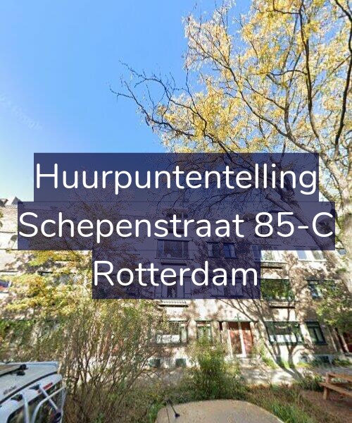Foto gevel Huurpuntentelling voor Schepenstraat 85-C, Rotterdam