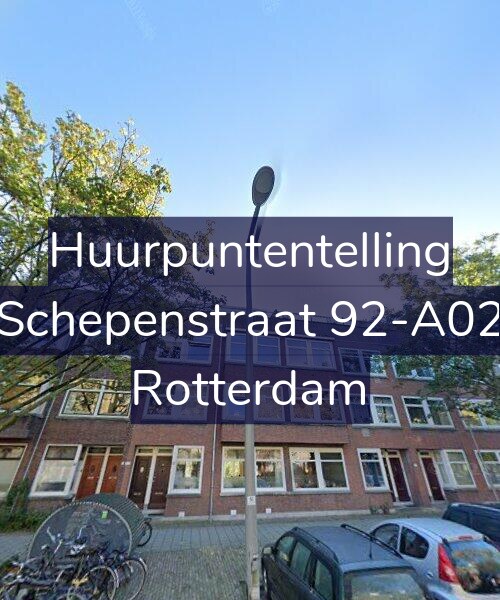 Foto gevel Huurpuntentelling voor Schepenstraat 92-A02, Rotterdam