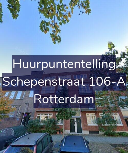 Foto gevel Huurpuntentelling voor Schepenstraat 106-A, Rotterdam