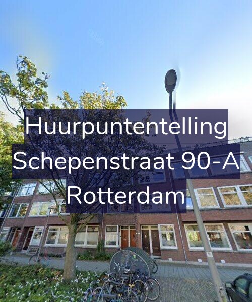 Foto gevel Huurpuntentelling voor Schepenstraat 90-A, Rotterdam