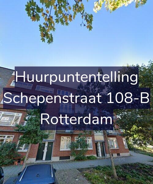 Foto gevel Huurpuntentelling voor Schepenstraat 108-B, Rotterdam