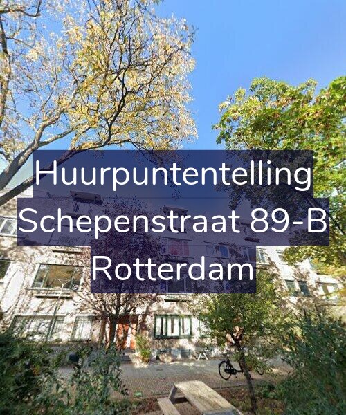 Foto gevel Huurpuntentelling voor Schepenstraat 89-B, Rotterdam