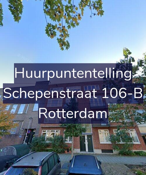 Foto gevel Huurpuntentelling voor Schepenstraat 106-B, Rotterdam