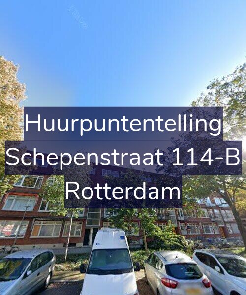 Foto gevel Huurpuntentelling voor Schepenstraat 114-B, Rotterdam