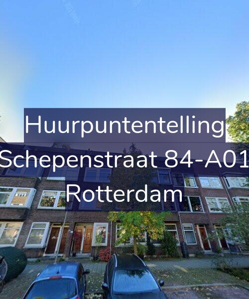 Foto gevel Huurpuntentelling voor Schepenstraat 84-A01, Rotterdam