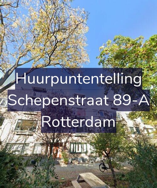 Foto gevel Huurpuntentelling voor Schepenstraat 89-A, Rotterdam