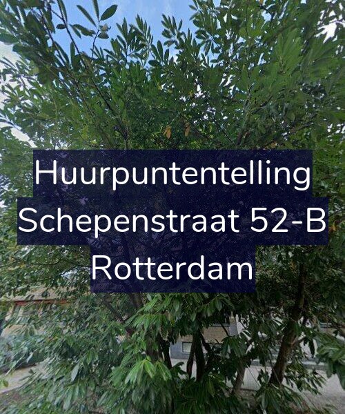 Foto gevel Huurpuntentelling voor Schepenstraat 52-B, Rotterdam