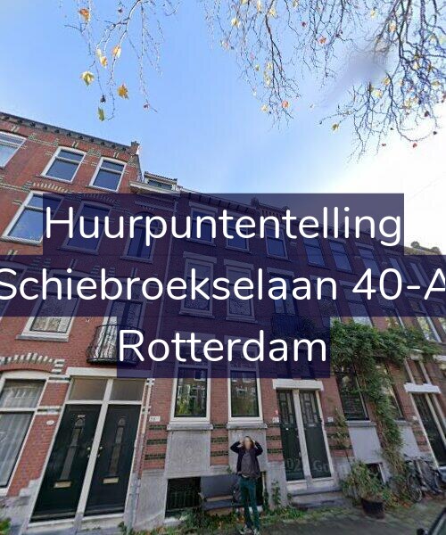 Foto gevel Huurpuntentelling voor Schiebroekselaan 40-A, Rotterdam