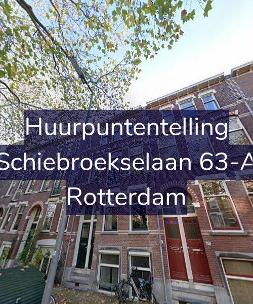 Foto gevel Huurpuntentelling voor Schiebroekselaan 63-A, Rotterdam
