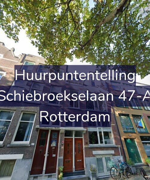Foto gevel Huurpuntentelling voor Schiebroekselaan 47-A, Rotterdam
