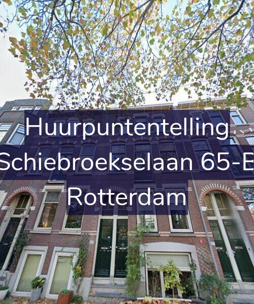 Foto gevel Huurpuntentelling voor Schiebroekselaan 65-B, Rotterdam