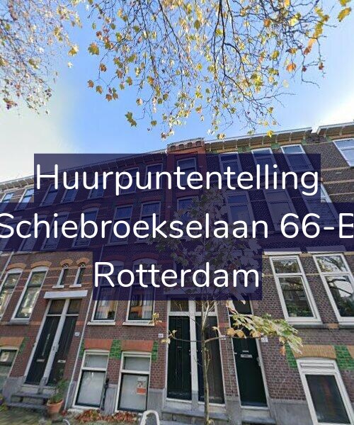 Foto gevel Huurpuntentelling voor Schiebroekselaan 66-B, Rotterdam