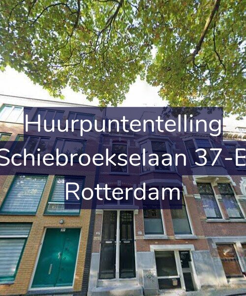 Foto gevel Huurpuntentelling voor Schiebroekselaan 37-B, Rotterdam