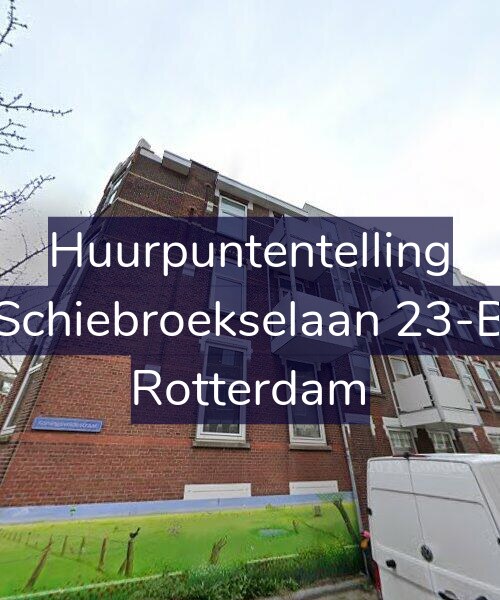 Foto gevel Huurpuntentelling voor Schiebroekselaan 23-B, Rotterdam