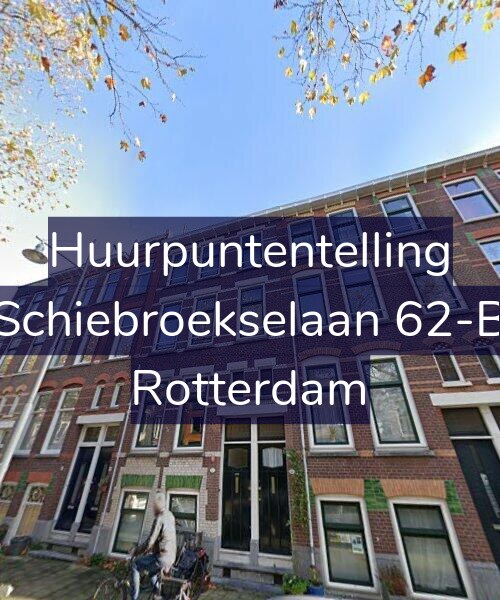 Foto gevel Huurpuntentelling voor Schiebroekselaan 62-B, Rotterdam