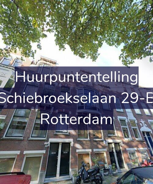 Foto gevel Huurpuntentelling voor Schiebroekselaan 29-B, Rotterdam