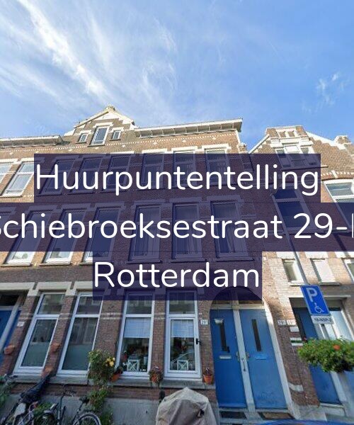 Foto gevel Huurpuntentelling voor Schiebroeksestraat 29-B, Rotterdam