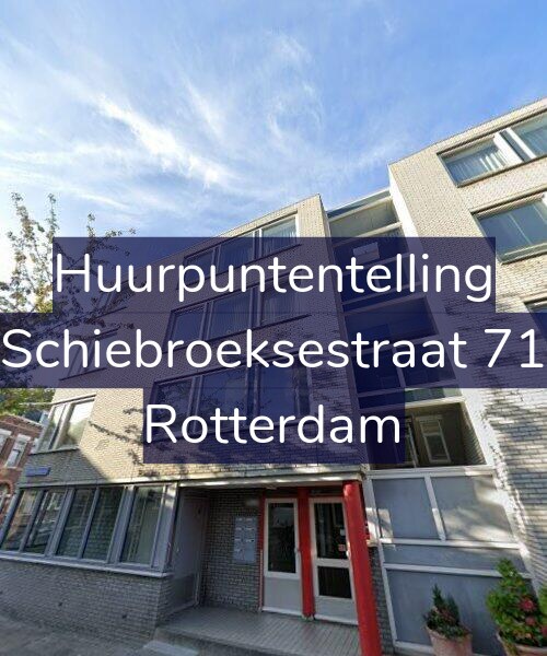 Foto gevel Huurpuntentelling voor Schiebroeksestraat 71, Rotterdam