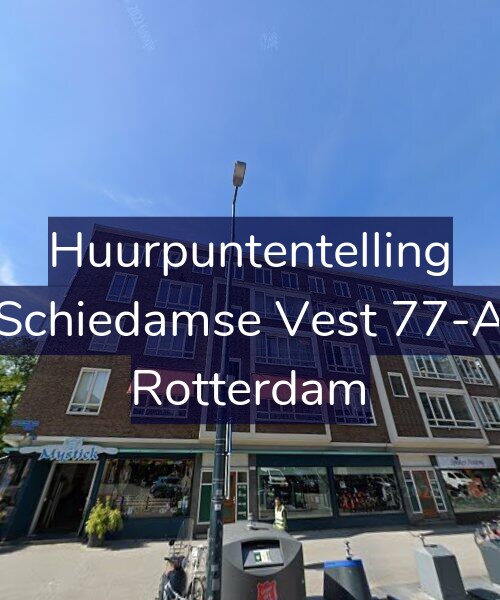 Foto gevel Huurpuntentelling voor Schiedamse Vest 77-A, Rotterdam