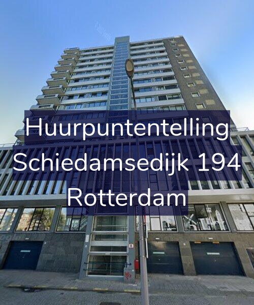 Foto gevel Huurpuntentelling voor Schiedamsedijk 194, Rotterdam